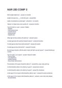 NUR 283 COMP 3&period; QUESTIONS AND ANSWERS FULLY SOLVED