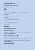 Biology II Exam &num;2 
