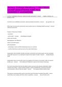 Jersey College MedSurg 1 RN FINAL EXAM QUESTIONS AND ALL CORRECT ANSWERS&period;
