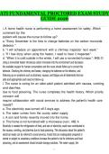 ATI Fundamentals of Nursing Proctored Exam Study Guide 2026 &ndash; Comprehensive Review Notes