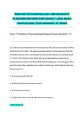 NRNP 6635 PSYCHOPATHOLOGY AND DIAGNOSTIC REASONING MIDTERM EXAM 2026&sol;2027 &vert; Latest Walden University Guide &vert; Pass Guaranteed - A&plus; Graded