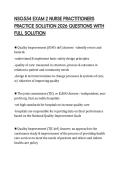NSG554 EXAM 2 NURSE PRACTITIONERS PRACTICE SOLUTION 2026 QUESTIONS WITH FULL SOLUTION