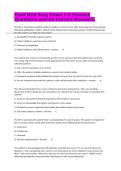 Final Med Surg Exam 1-3 Practice Questions and All Correct Answers&period;