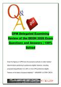 DELEGATED EXAMINING  EXAM COMPLETE PACKAGE DEAL