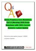 Relias Prophecy Core Mandatory Part II Nursing 2026 &ndash; 40 Questions on Patient Safety&comma; Ethics & Communication Exam