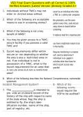 VSO Final Exam Questions with all Correct & 100&percnt; Verified Answers &vert;Latest Version &vert;Already Graded A&plus;