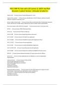 VSO TRIP &num;1 Test with all Correct & 100&percnt; Verified Answers &vert;Latest Version &vert;Already Graded A&plus;