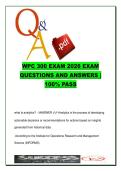 WPC 300 Business Analytics 2026 &ndash; 100 Questions on ETL&comma; Analytics Types & Decision Biases Exam