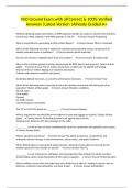 VSO Ground Exam with all Correct & 100&percnt; Verified Answers &vert;Latest Version &vert;Already Graded A&plus;