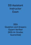 SSI Assistant Instructor Exam Study Guide &vert; Dive Certification 2026