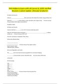 VSO Midterm Exam with all Correct & 100&percnt; Verified Answers &vert;Latest Update &vert;Already Graded A&plus;