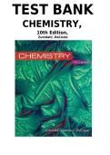 Test Bank Chemistry 10th Edition 2026 ISBN 9781337693260 Zumdahl DeCoste Complete Guide A&plus;
