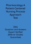 Pharmacology Study Guide &vert; Patient-Centered Nursing Process 2026