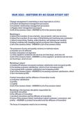 MAR 3023 - MIDTERM M1-M3 EXAM STUDY SET