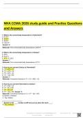 NHA CCMA 2026 Exam Prep Bundle &ndash; Updated 2026 Recent Tested Exams Version &ndash; Practice Questions with Correct Answers & Guaranteed Pass