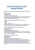 N125 Exam 3 Practice Q's With Complete Solutions