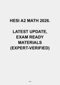 HESI A2 Ultimate Mega Bundle 2026 &vert; Math&comma; Vocabulary&comma; English & Complete Entrance Exam Prep