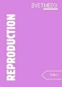 BVETMED3 Reproduction lecture notes 