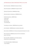 Galen Pharmacology Exam 1 2026 Latest Updated Questions With Answers Success Guide&period;