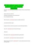 NR 599 midterm exam LATEST QUESTIONS AND VERIFIED ANSWERS&period;