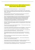 VSO Exam with all Correct & 100&percnt; Verified Answers &vert;Latest Version &vert;Already Graded A&plus;