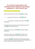 NU 327 EXAM 3 QUESTIONS AND ANSWERS WITH COMPLETE SOLUTIONS &lpar;GRADED A&plus;&rpar; &vert; NEW UPDATE 2026