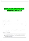 HPE EXAM 1 QUESTIONS AND CORRECT ANSWERS