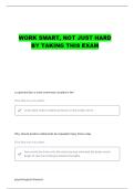 HPE EXAM 2 ORU QUESTIONS AND CORRECT ANSWERS