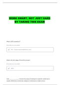 HPE FINAL EXAM REVIEW QUESTIONS AND CORRECT ANSWERS