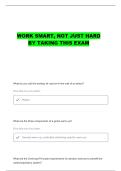 HPE 1 TEST QUESTIONS AND CORRECT ANSWERS
