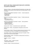 MKTG 455 FINAL EXAM QUESTIONS WITH VERIFIED ACCURATE ANSWERS