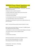 GEB3035 Exam Study Questions and Correct Answers 2026&sol;2027