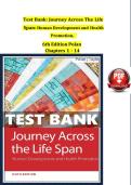 Test Bank Journey Across the Life Span Human Development and Health Promotion 7th Edition 2025&sol;2026 by Elaine U&period; Pola and Daphne R&period; Taylor Questions and Answers Complete Study Material with Solution