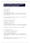 CNL certification review questions and answers updated 2026