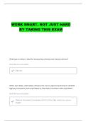 UMO EXAM CHECKS ON LEARNING QUESTIONS AND CORRECT ANSWERS