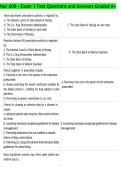  Nur 600 - Exam 1 Test Questions and Answers Graded A&plus;