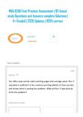 WGU D316 Final Practice Assessment &vert; 92 Actual study Questions and Answers complete Solutions &vert; A&plus; Graded &vert; 2026 Updates &vert; 100&percnt; correct