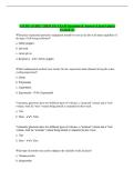 CHEM 103 FINAL EXAM 4 Question and Answers