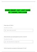 UMO QUESTIONS AND CORRECT ANSWERS