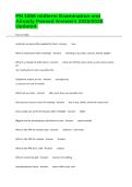 PN 1006 midterm Examination and Already Passed Answers 2025&sol;2026 Updated&period;