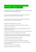 MC 401 Exam 2 Bragg Question and answers rated A&plus; 2025&sol;2026