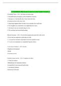 ENTERPRISE  Exam Questions and Answers