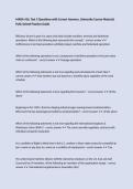 MARA 416&comma; Test 3 Questions with Correct Answers&comma; University Course Material&comma; Fully Solved Practice Guide