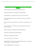 ENTERPRISE  Exam Questions and Answers