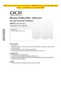 OCR AS Level Classical Civilisation  2025 &colon; Complete QP & MS Set