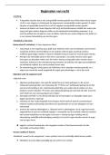 Volledige samenvatting beginselen van recht