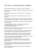 SCM - EXAM 1 RUTGERS QUESTIONS & ANSWERS