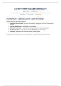 Samenvatting -  Goederenrecht &lpar;GOEDER&rpar;