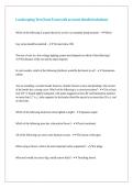 Landscaping Test &lpar;State Exam with accurate detailed solutions&rpar;