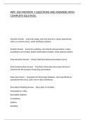 WPC 300 MIDTERM 1 QUESTIONS AND ANSWERS WITH COMPLETE SOLUTION&period;